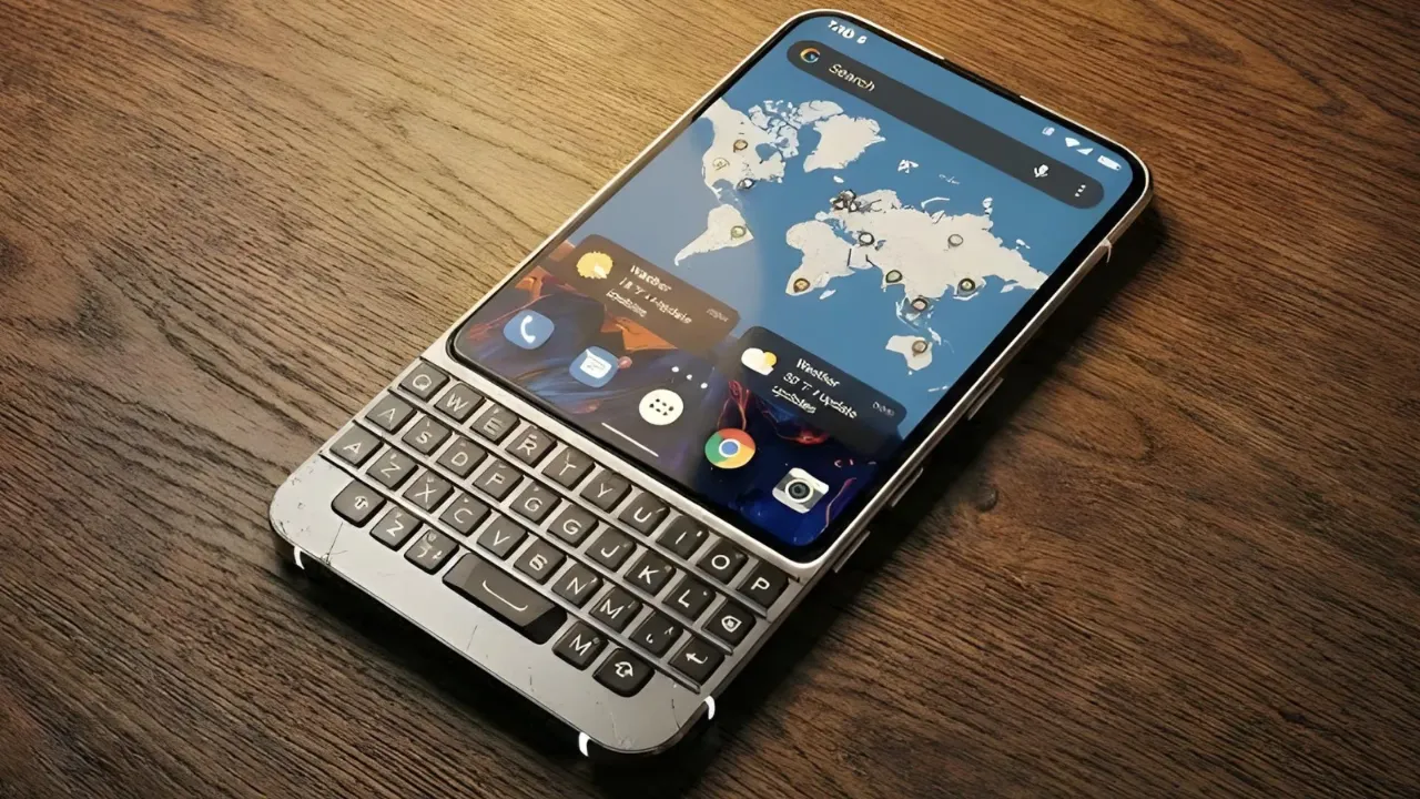 New 2026 BlackBerry Fold with 7000mAh Battery and 200MP Camera Rumored at ₹2,999